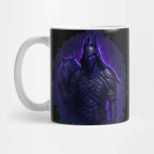 "Warrior of the Night: A Magical Warrior Embracing Splendor" Mug